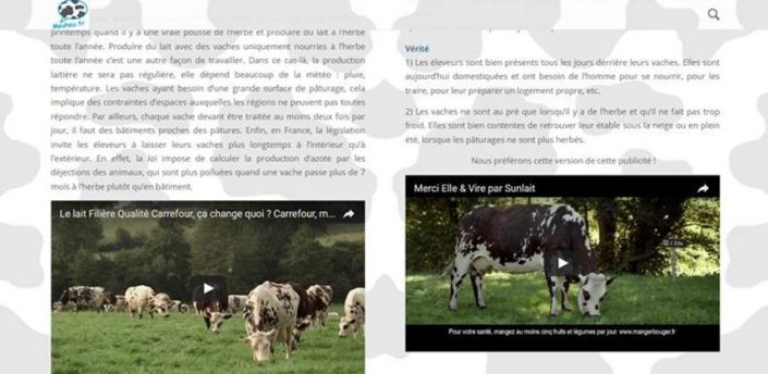 Sunlait décrypte les publicités mensongères Meuheuh.fr