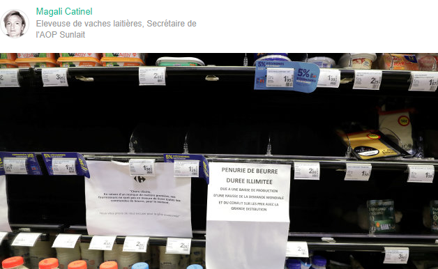 Ce que la pénurie de beurre raconte en vrai